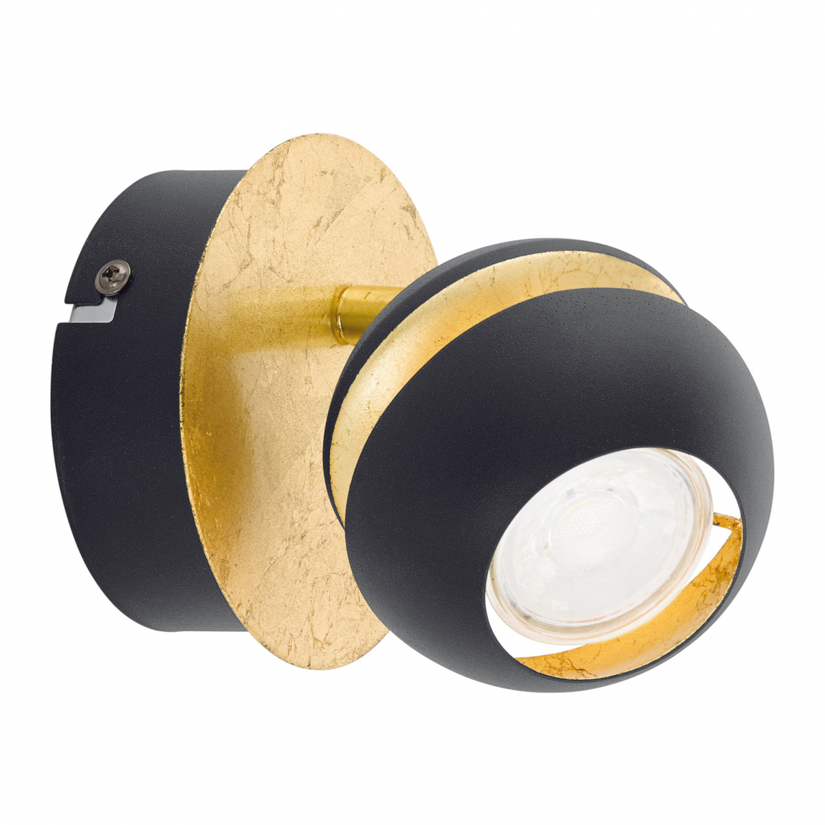 EGLO NOCITO 1 Faretto Da Incasso In Acciaio 3,3W - Cromato/Bianco - Luce Circostante LED Per Interni